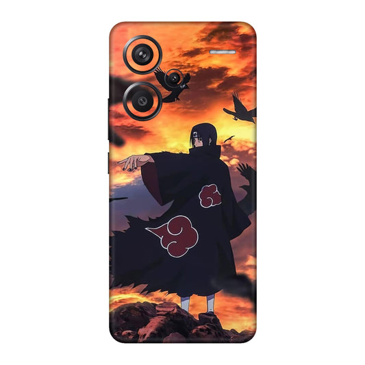 Itachi Uchiha Sunset Mobile Skin For Redmi Note 13 Pro Plus 5g