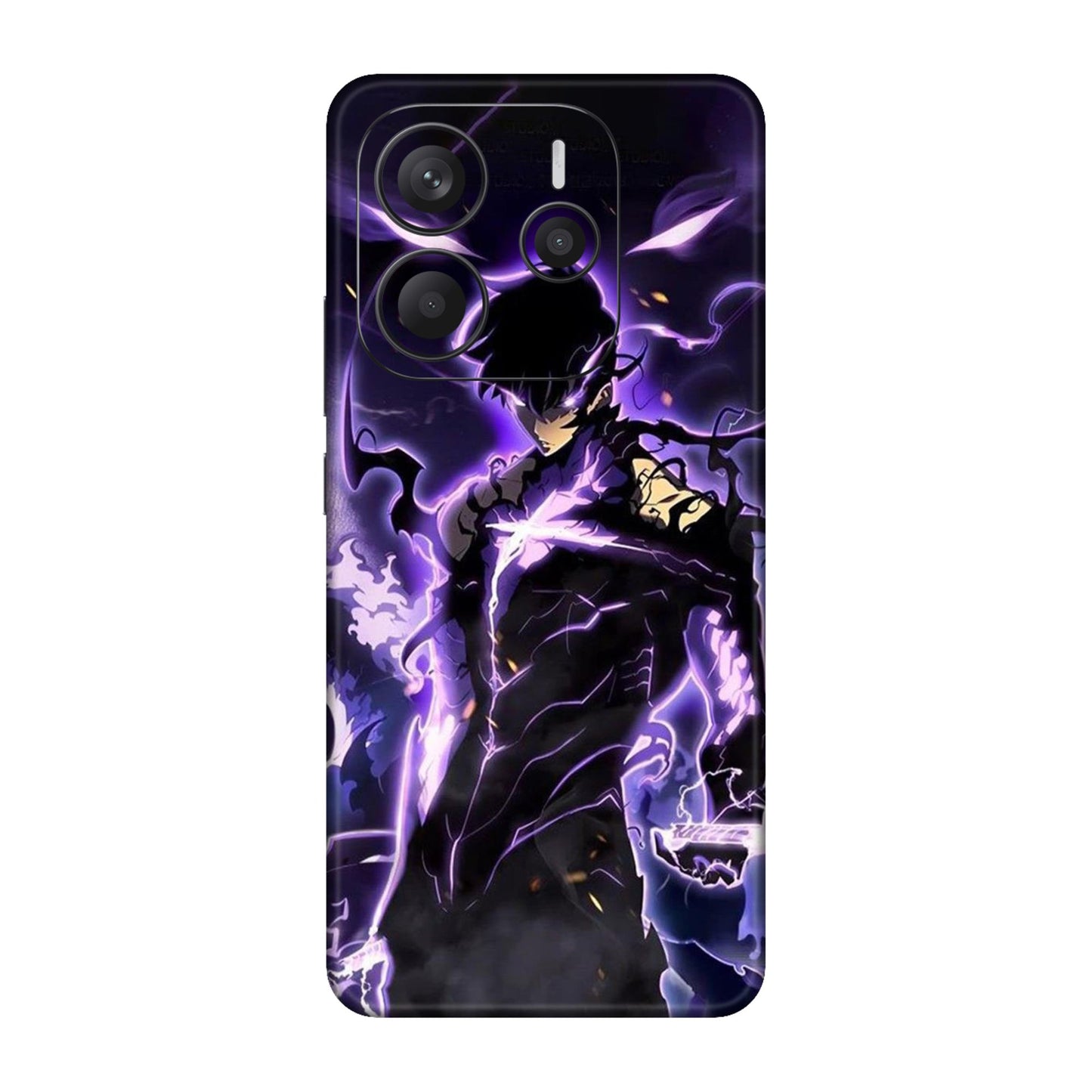 Solo Leveling Shadow Monarch Rise Mobile Skin For Redmi Note 14 5g
