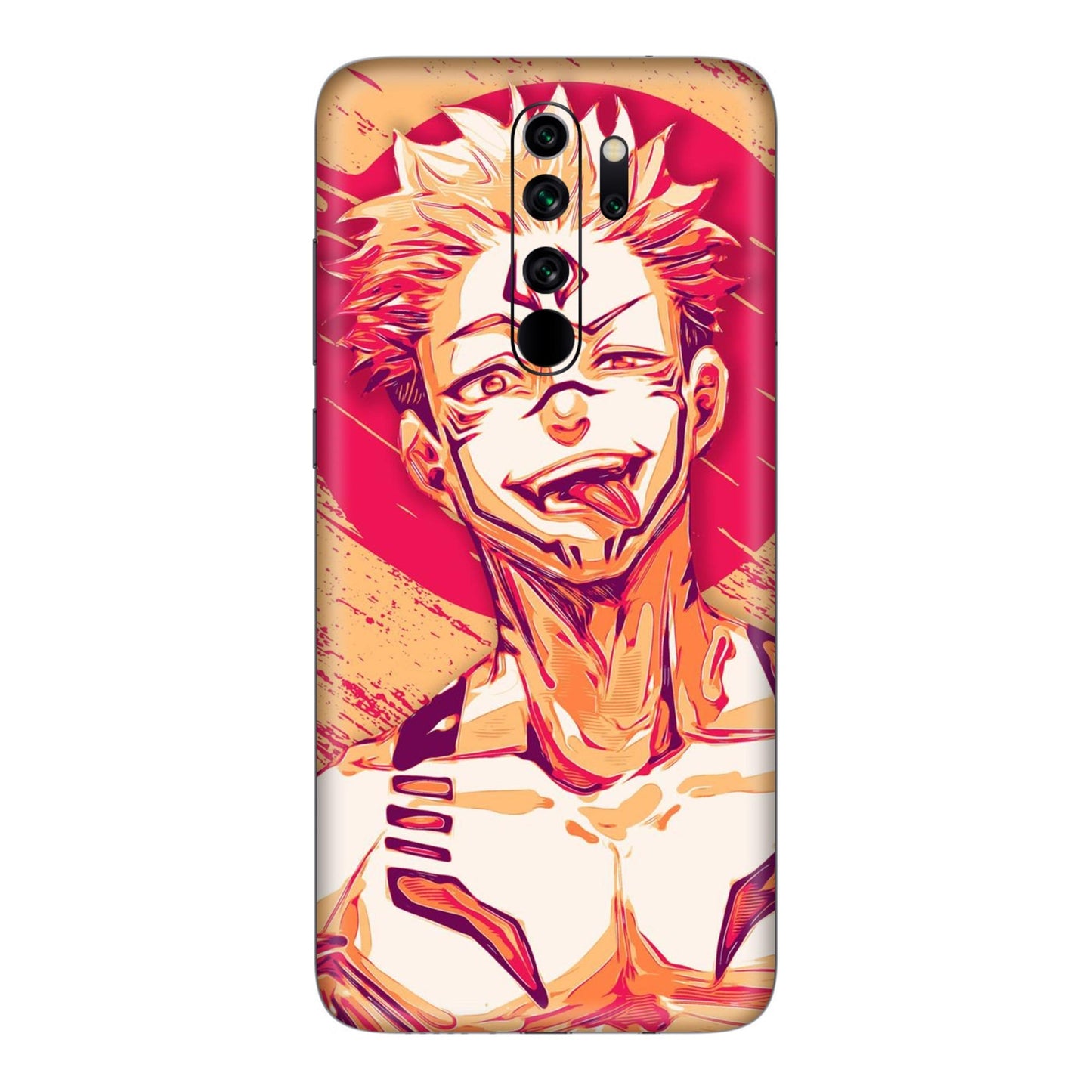 Ryomen Sukuna Jujutsu Mobile Skin For Redmi Note 8 Pro