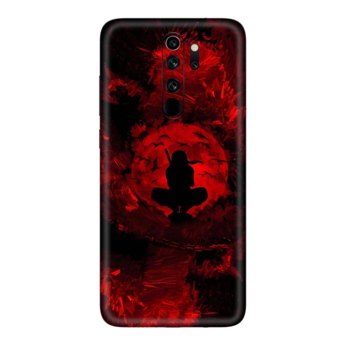 Blood Moon Itachi Sharingan Edition Mobile Skin For Redmi Note 8 Pro