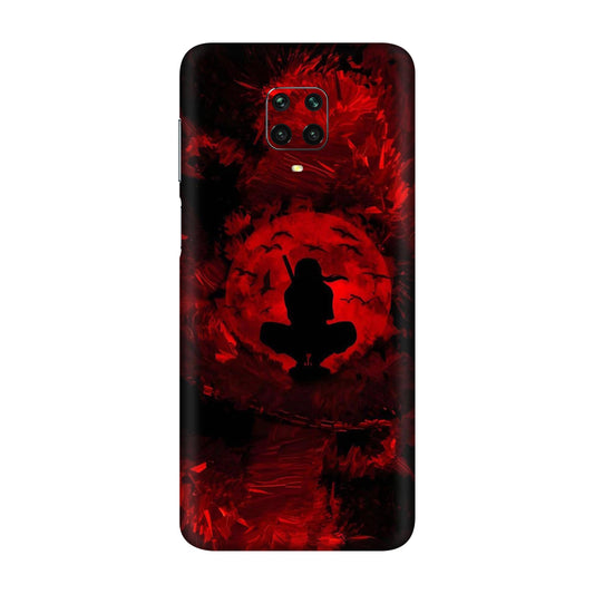 Blood Moon Itachi Sharingan Edition Mobile Skin For Redmi Note 9 Pro Max