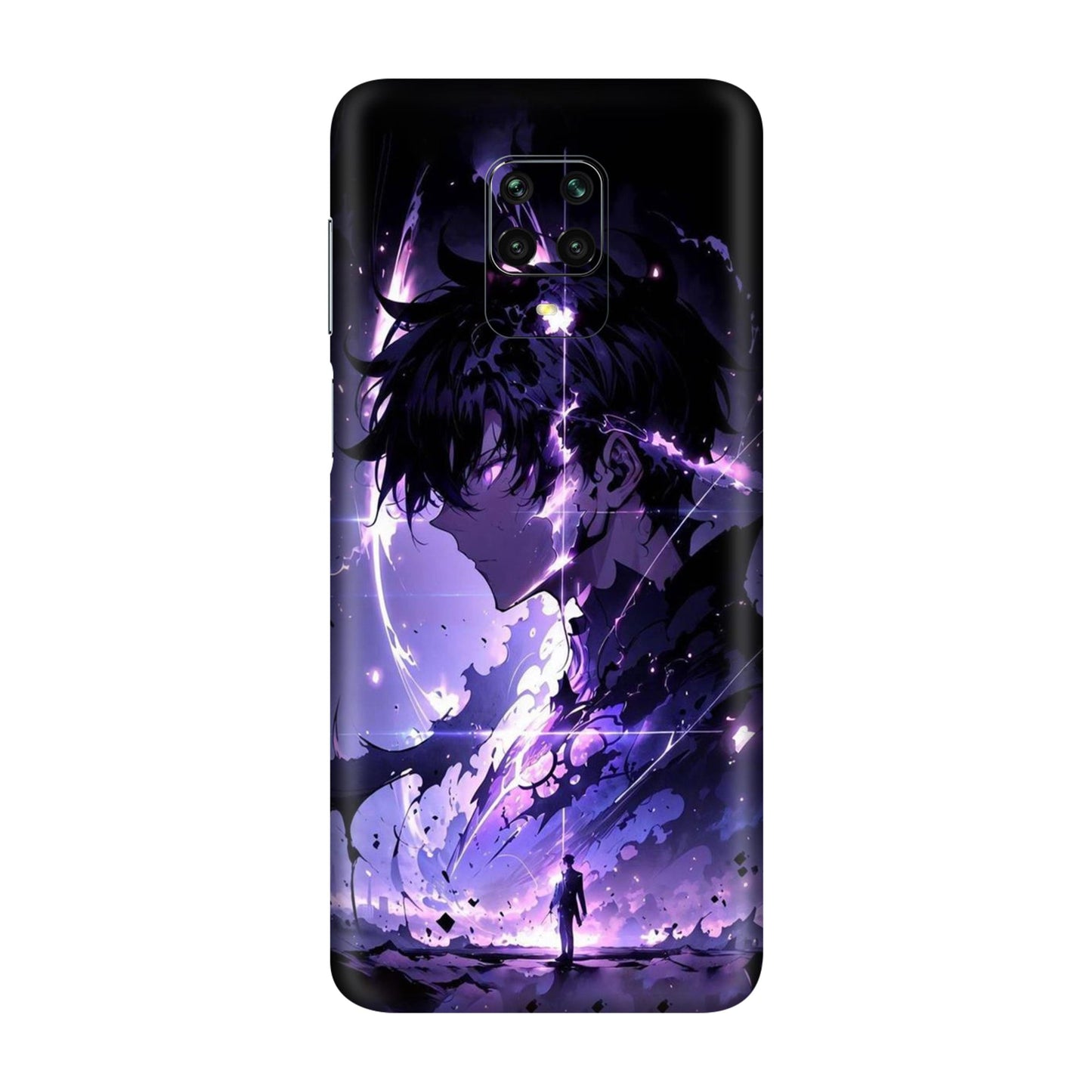 Shadow Monarch Rise Solo Leveling Mobile Skin For Redmi Note 9s