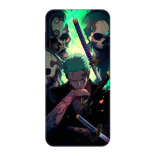 Demon Hunter Zoro Three Sword Inferno Mobile Skin For Samsung Galaxy F16 5g