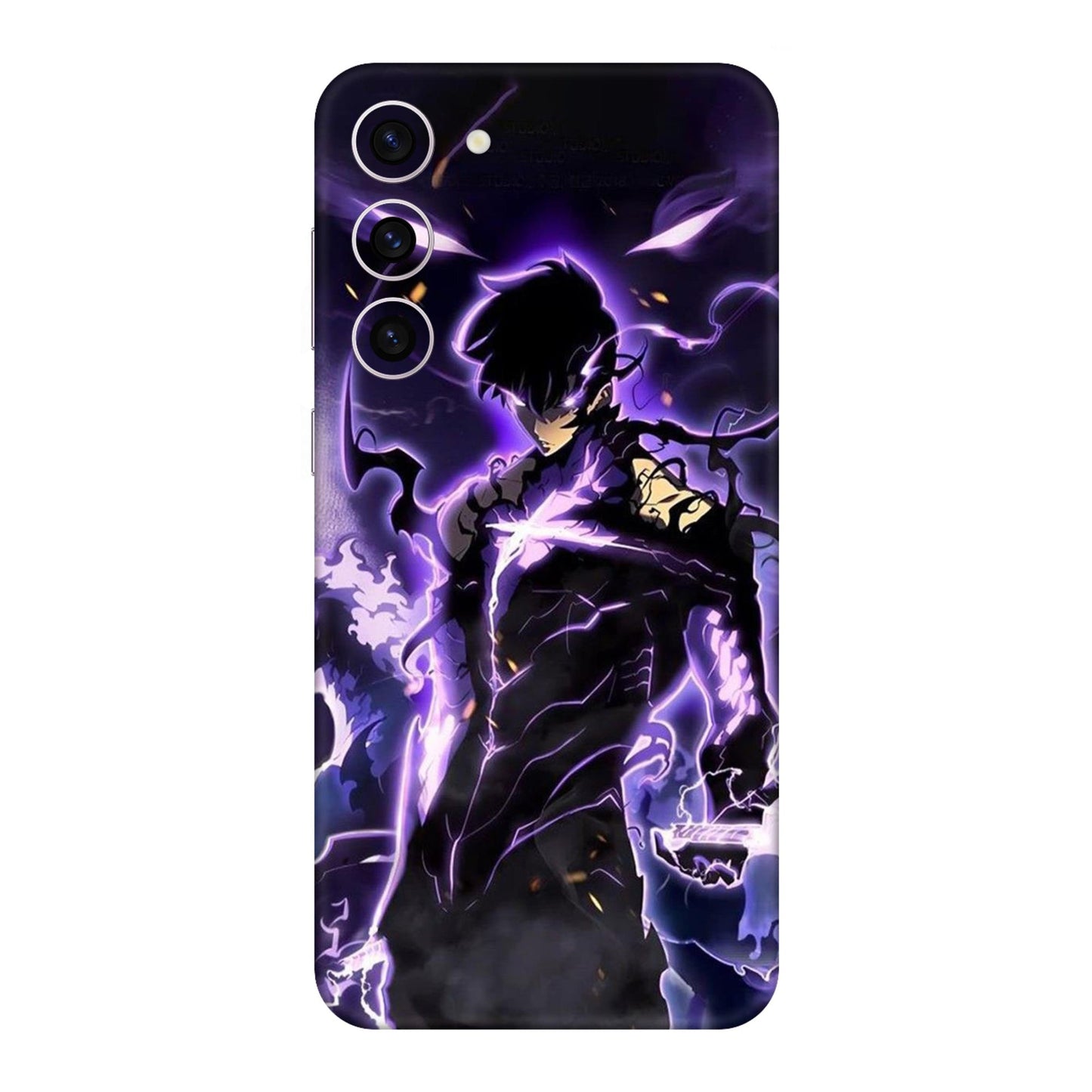 Solo Leveling Shadow Monarch Rise Mobile Skin For Samsung Galaxy S23 Plus 5g