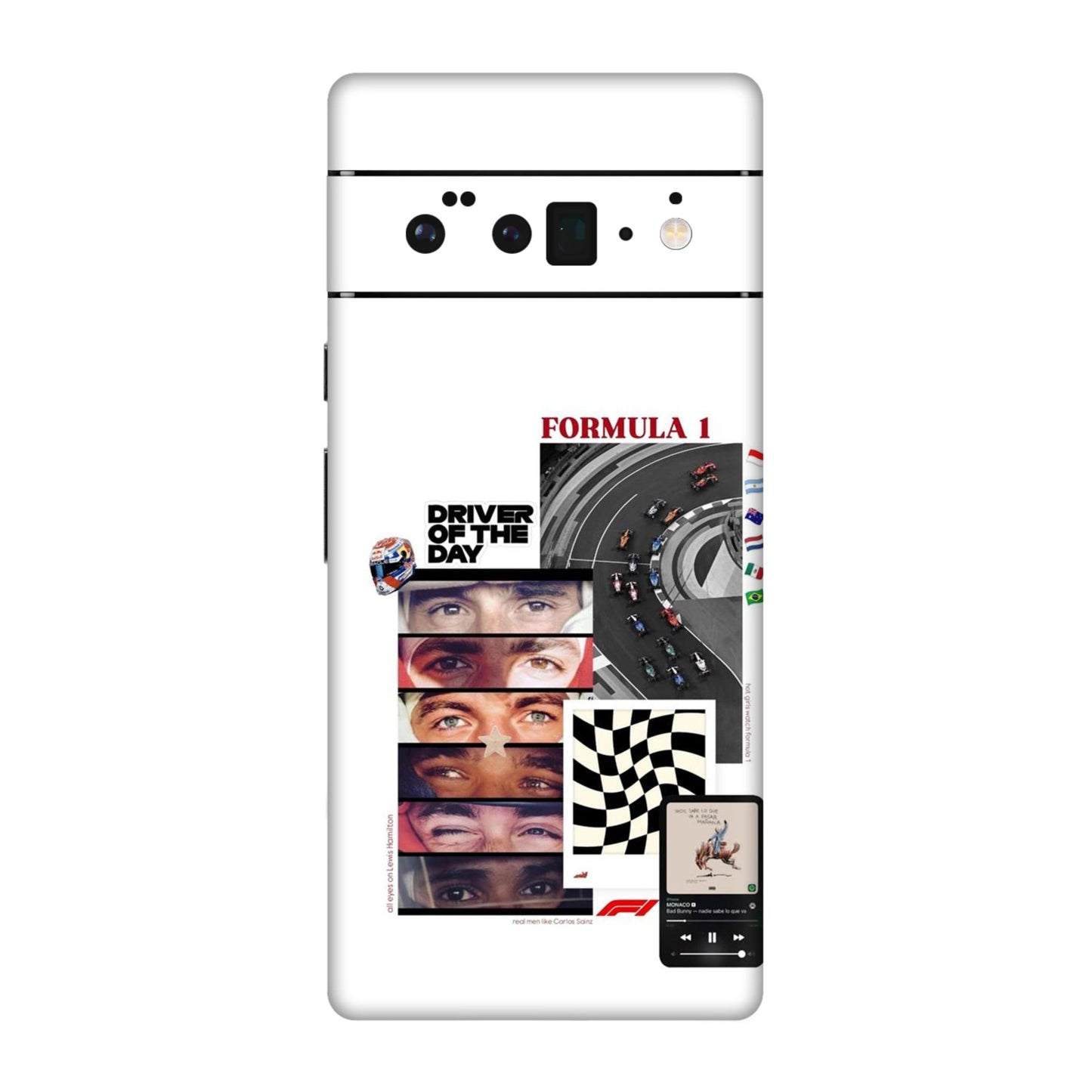 Grid Anthem Eyes & Flags Mobile Skin For Google Pixel 6 Pro
