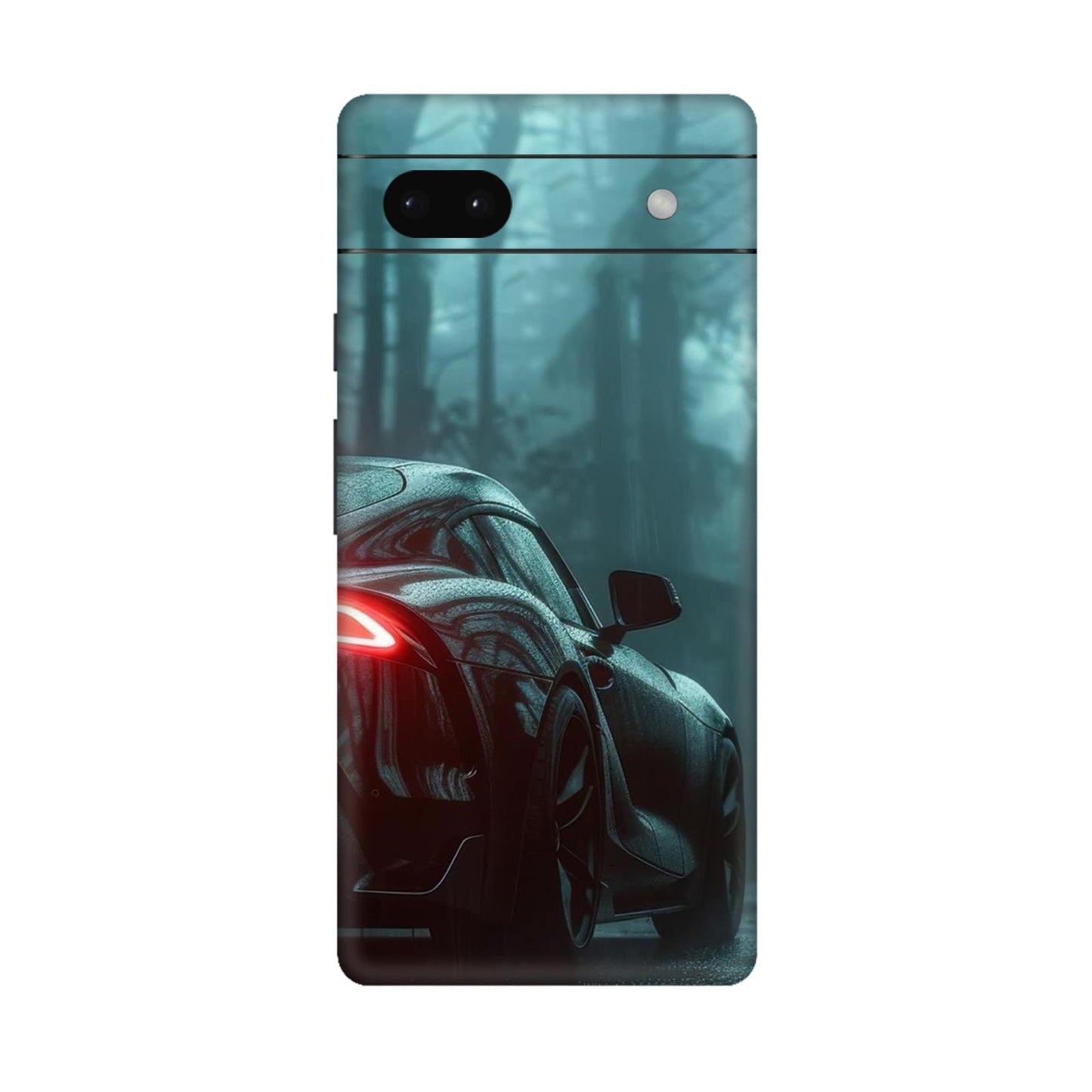Toyota Supra GR Black Edition Rain Forest Mobile Skin For Google Pixel 6a