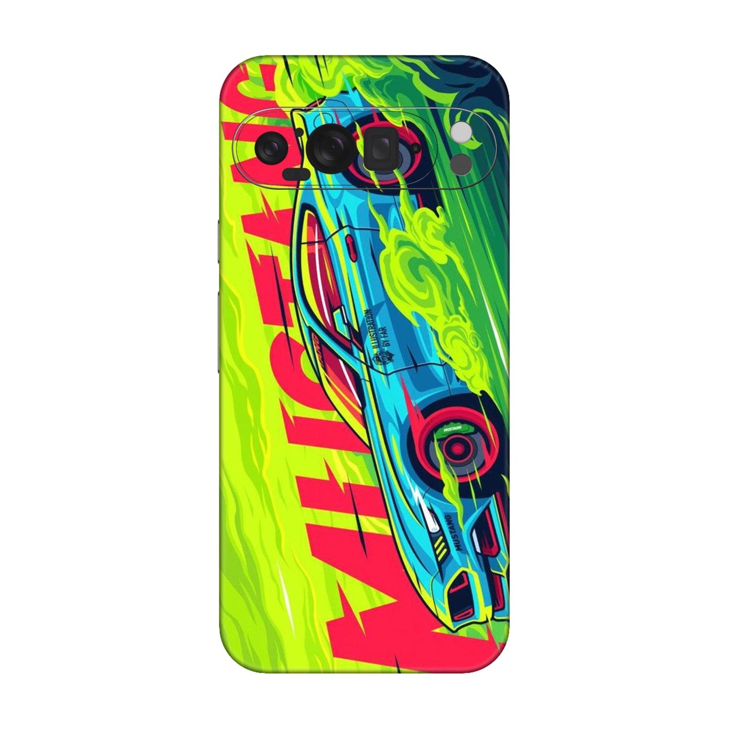Neon Venom Drift Mobile Skin For Google Pixel 9 Pro XL