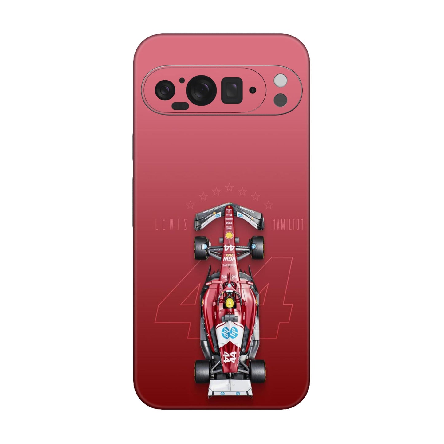 Red Reign Hamilton 44 Mobile Skin For Google Pixel 9 Pro XL