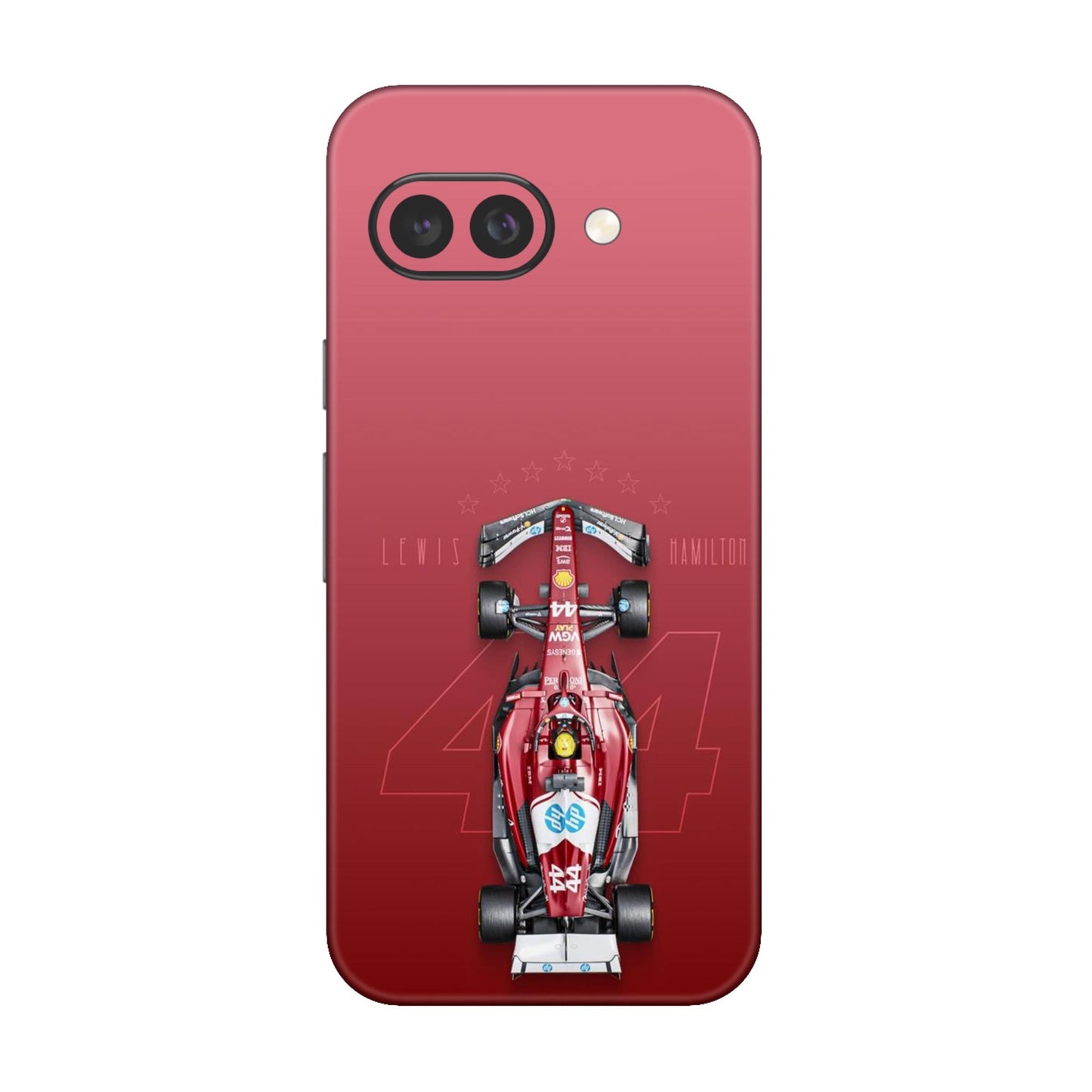Red Reign Hamilton 44 Mobile Skin For Google Pixel 9a