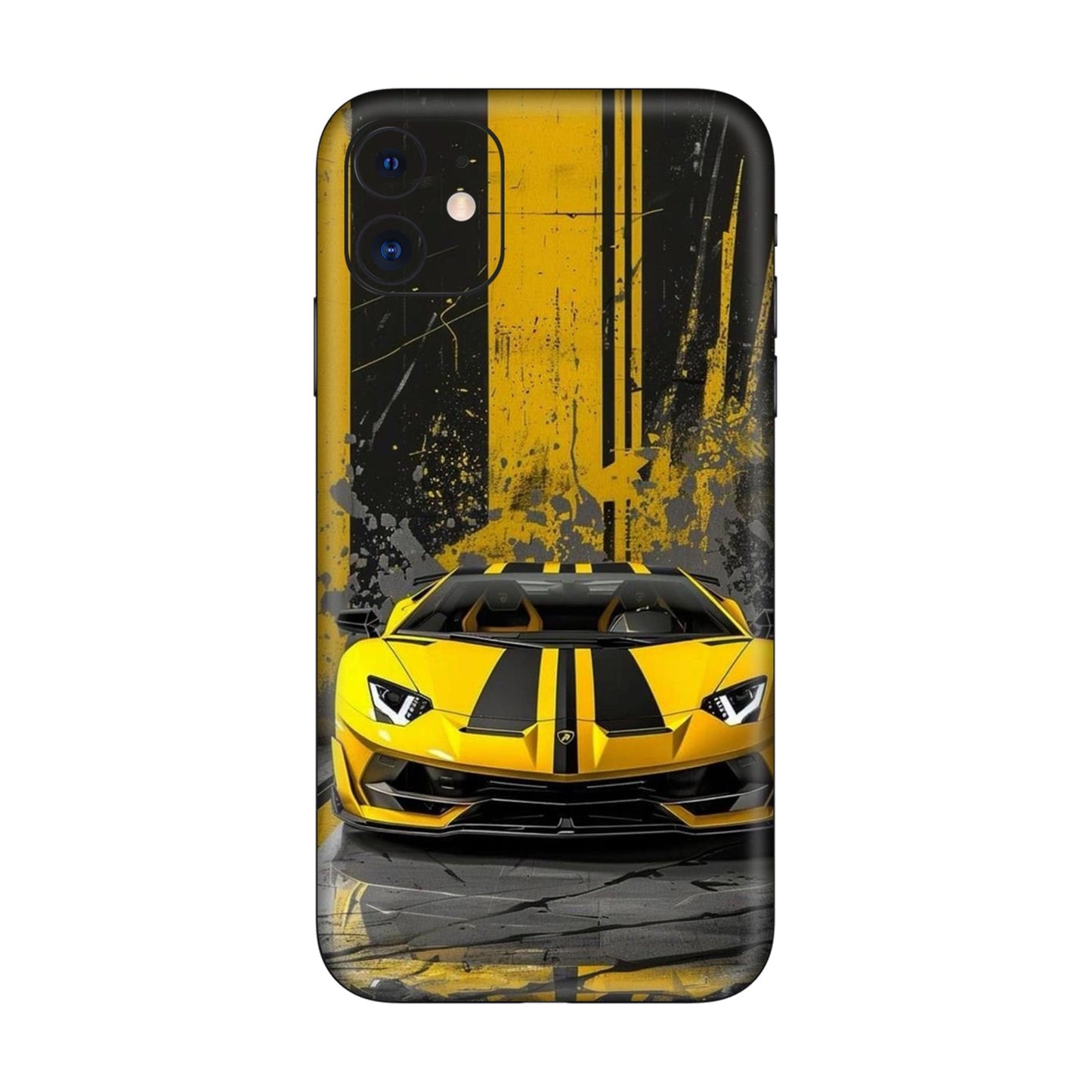 Aventador Hazard Mobile Skin For iPhone 11