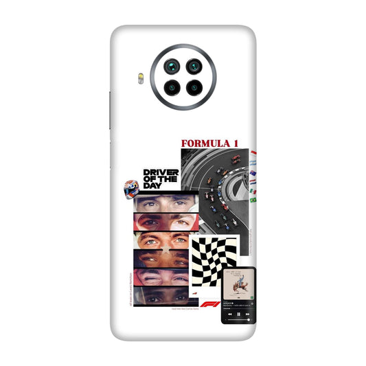 Grid Anthem Eyes & Flags Mobile Skin For Mi 10i