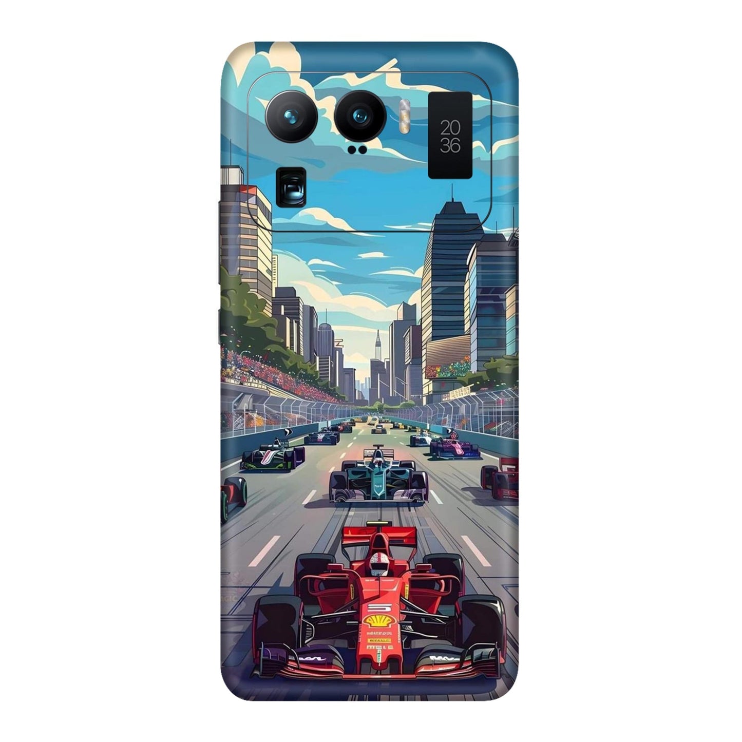 Urban Grand Prix Mobile Skin For Mi 11 Ultra