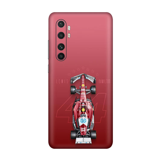 Red Reign Hamilton 44 Mobile Skin For Mi Note 10 Lite