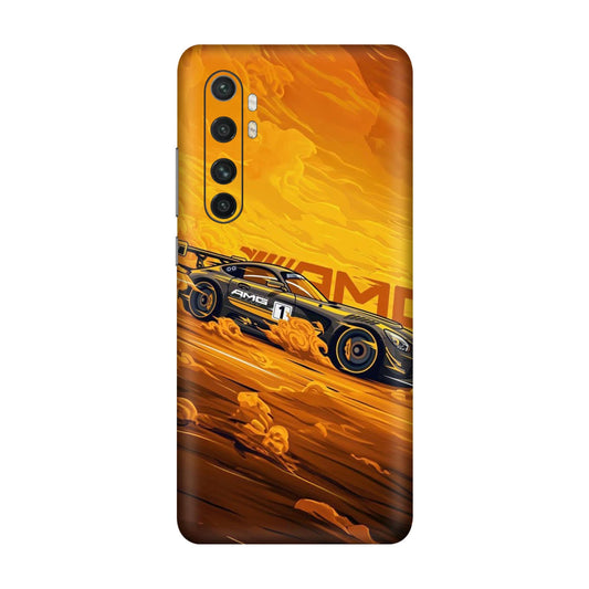 AMG Nitro Drift Mobile Skin For Mi Note 10 Lite