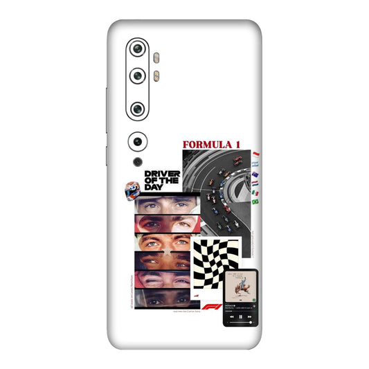 Grid Anthem Eyes & Flags Mobile Skin For Mi Note 10 Pro