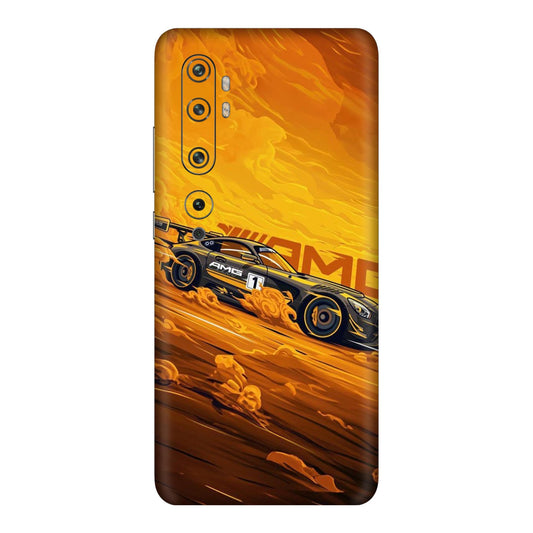 AMG Nitro Drift Mobile Skin For Mi Note 10 Pro