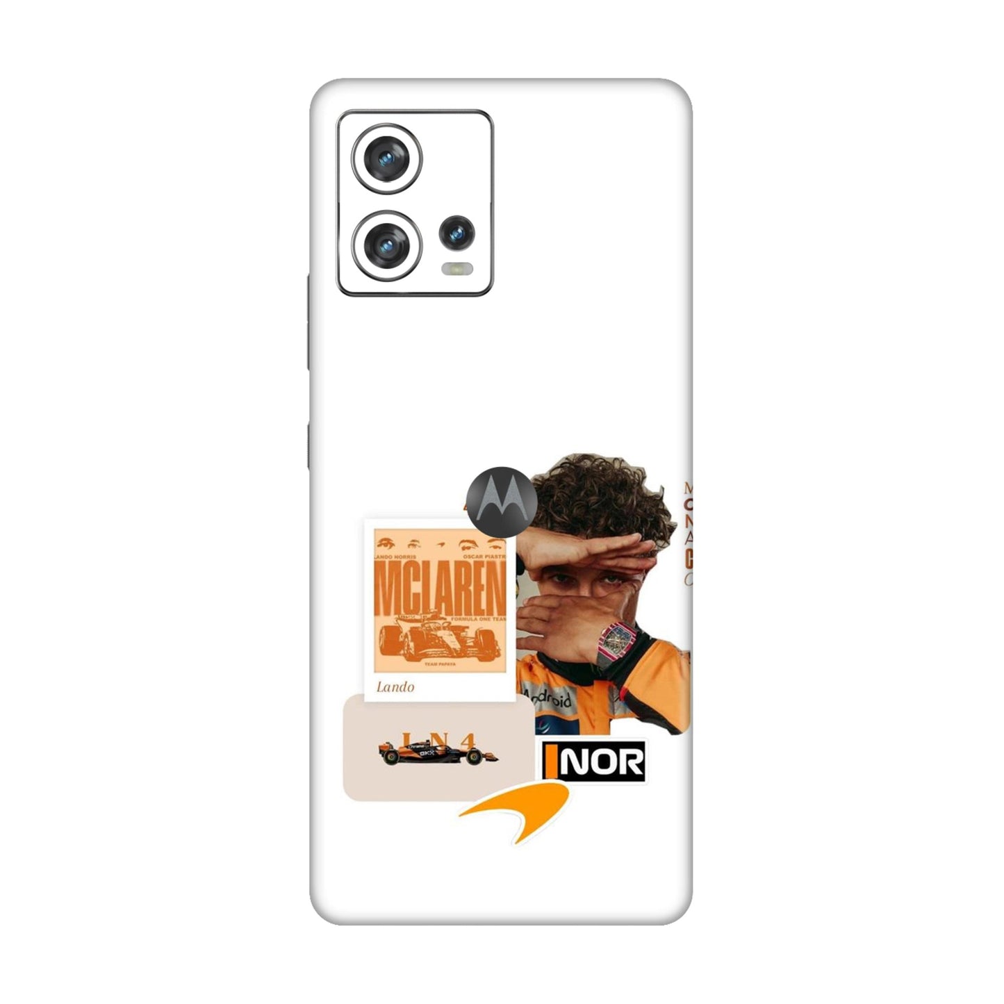 NOR Monaco Pulse 4 Mobile Skin For Motorola Edge 30 Fusion 5G