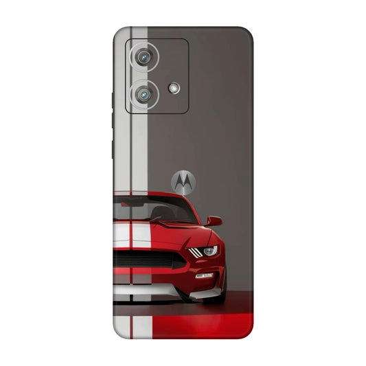 Mustang GT Racing Stripe Mobile Skin For Motorola Edge 40 Neo 5G