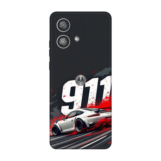 911 Drift Flash Crimson Mobile Skin For Motorola Edge 40 Neo 5G