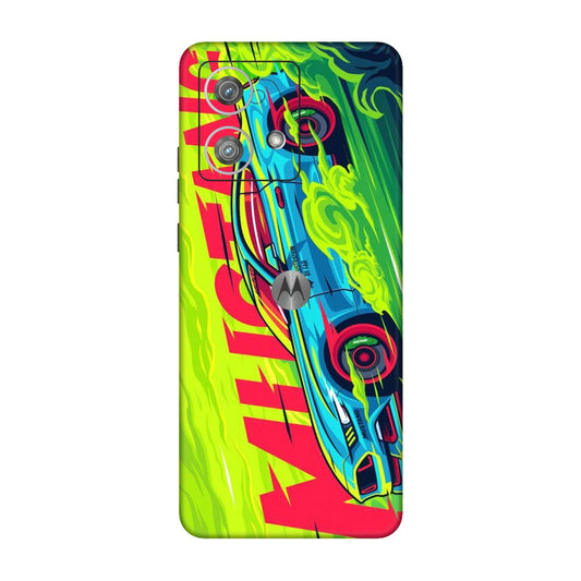 Neon Venom Drift Mobile Skin For Motorola Edge 40 Neo 5G