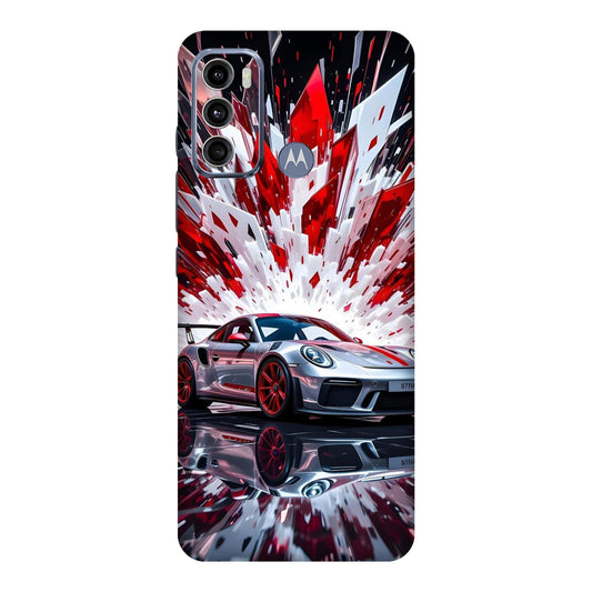 Crystal Burst GT3 Mobile Skin For Motorola G40 Fusion
