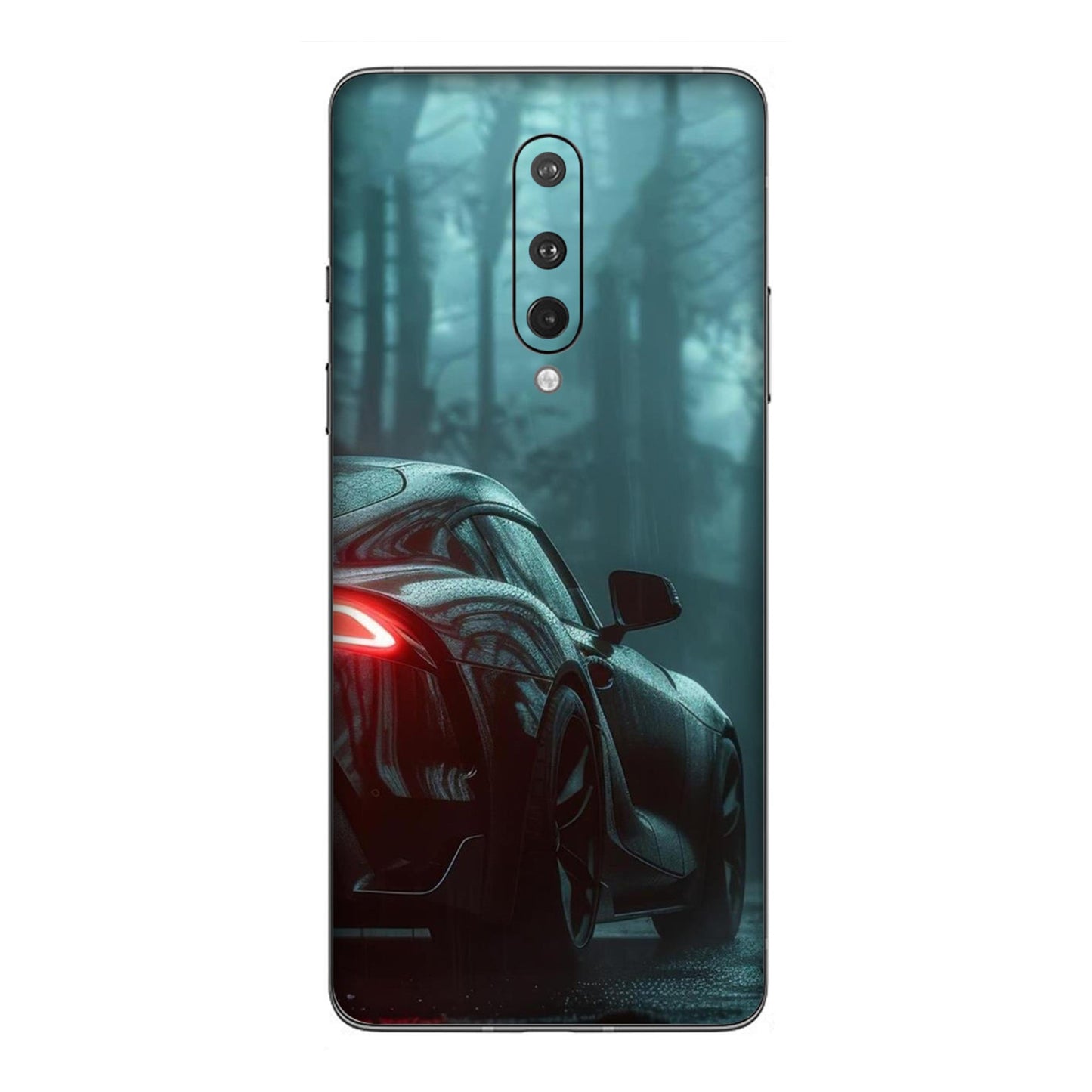 Toyota Supra GR Black Edition Rain Forest Mobile Skin For OnePlus 8