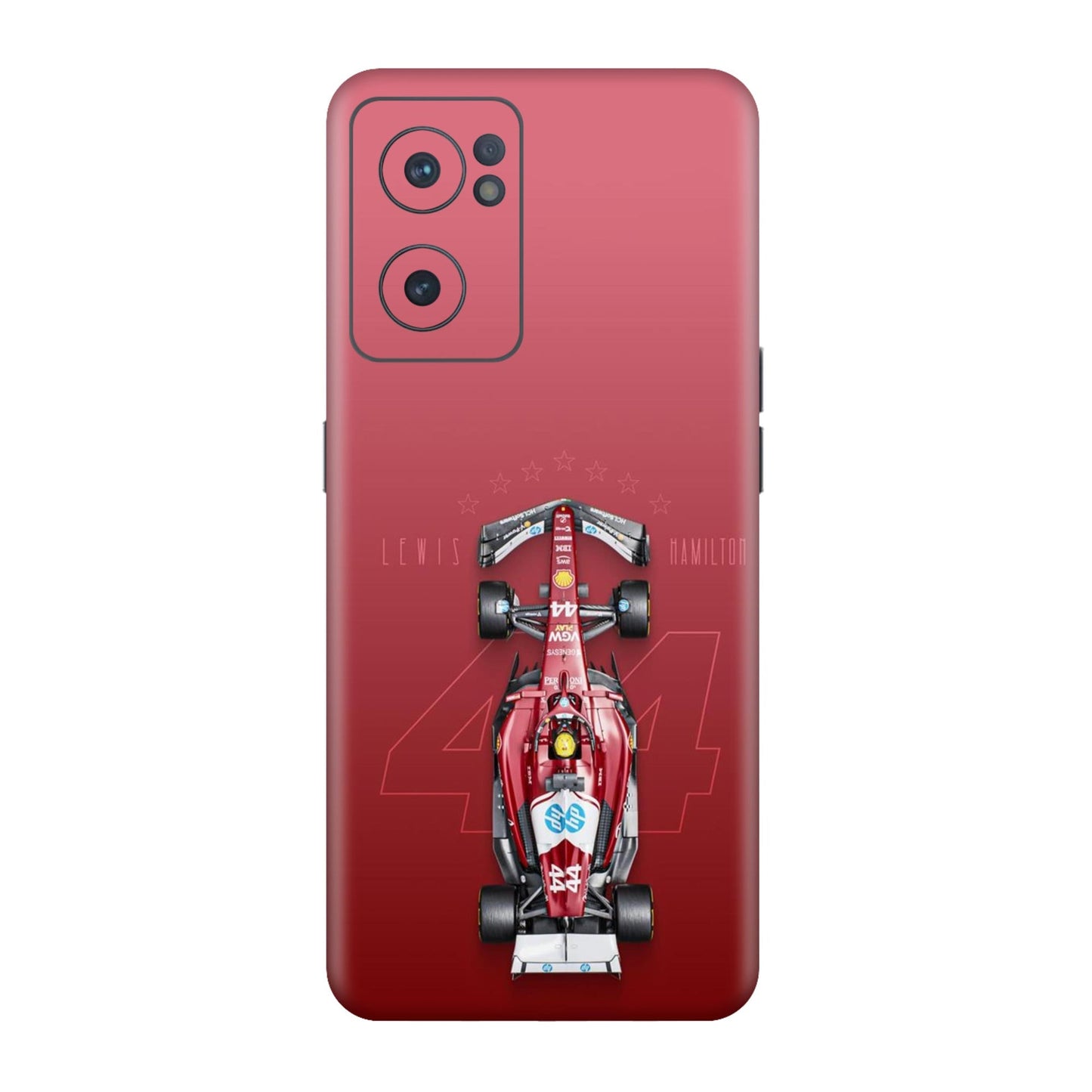 Red Reign Hamilton 44 Mobile Skin For OnePlus Nord Ce 2