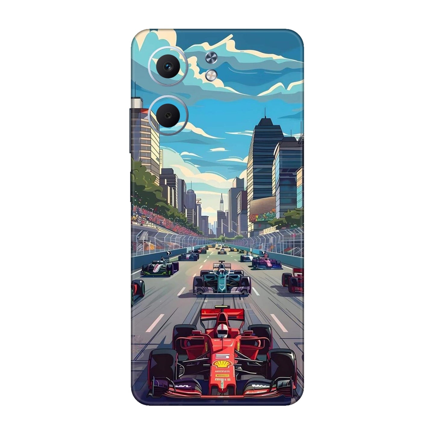 Urban Grand Prix Mobile Skin For Oppo A5x 5G