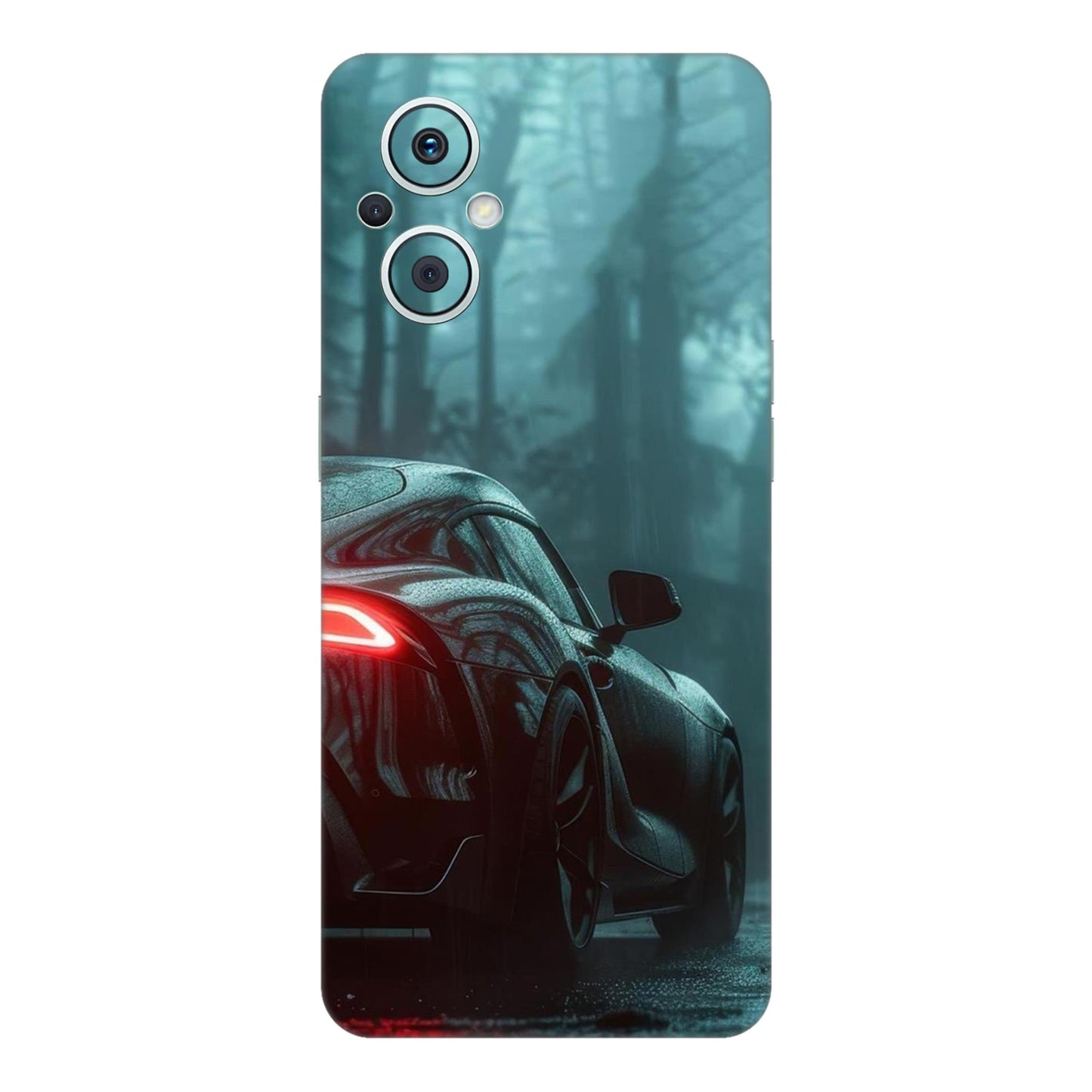 Toyota Supra GR Black Edition Rain Forest Mobile Skin For Oppo F21s Pro 5G