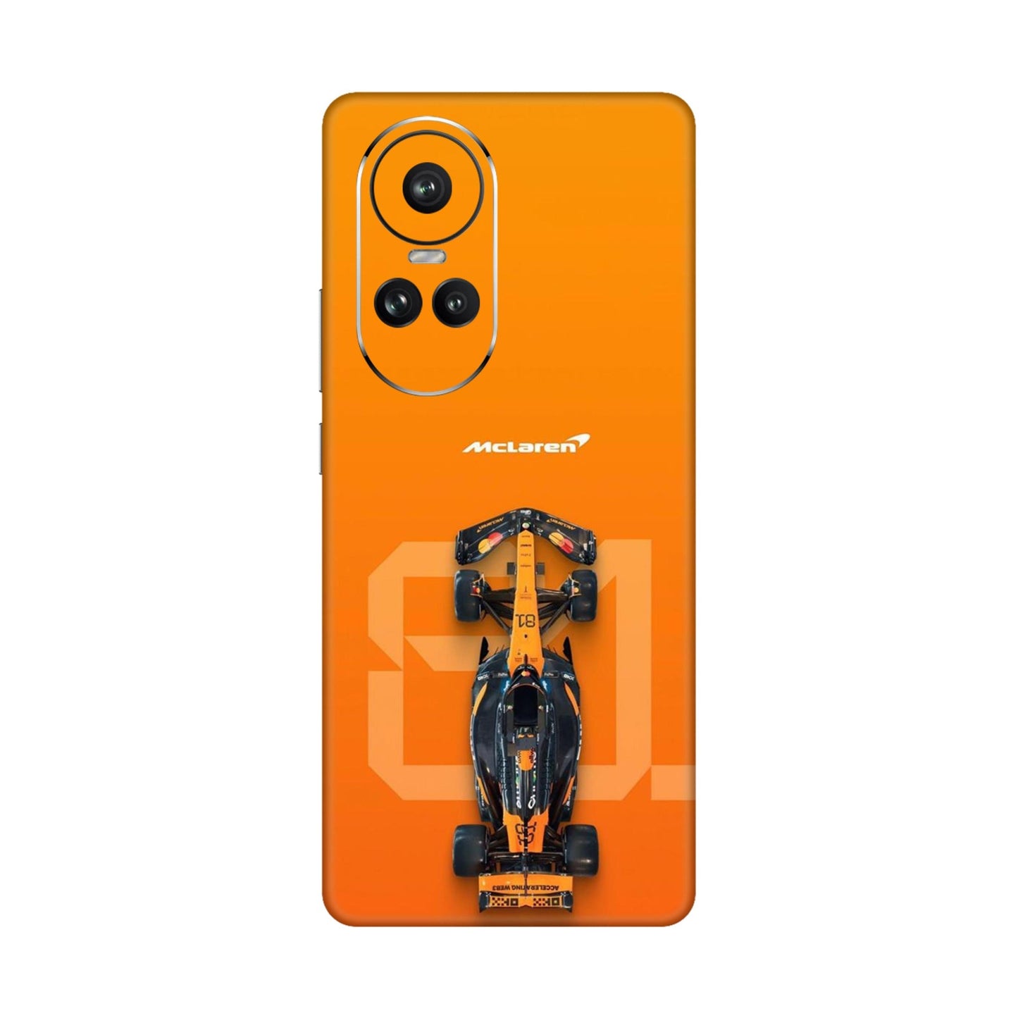 McLaren Gridline 81 Mobile Skin For Oppo Reno 10 5g
