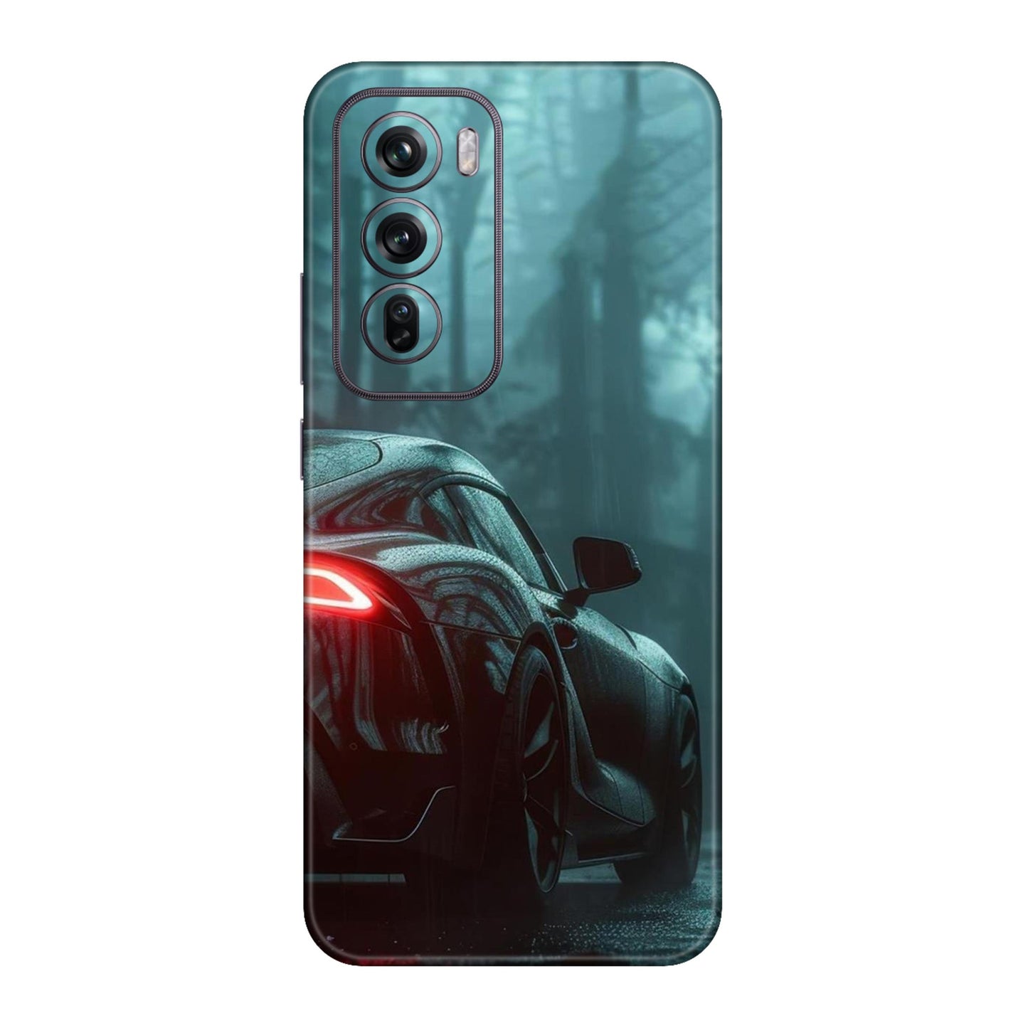 Toyota Supra GR Black Edition Rain Forest Mobile Skin For Oppo Reno 12 Pro 5g