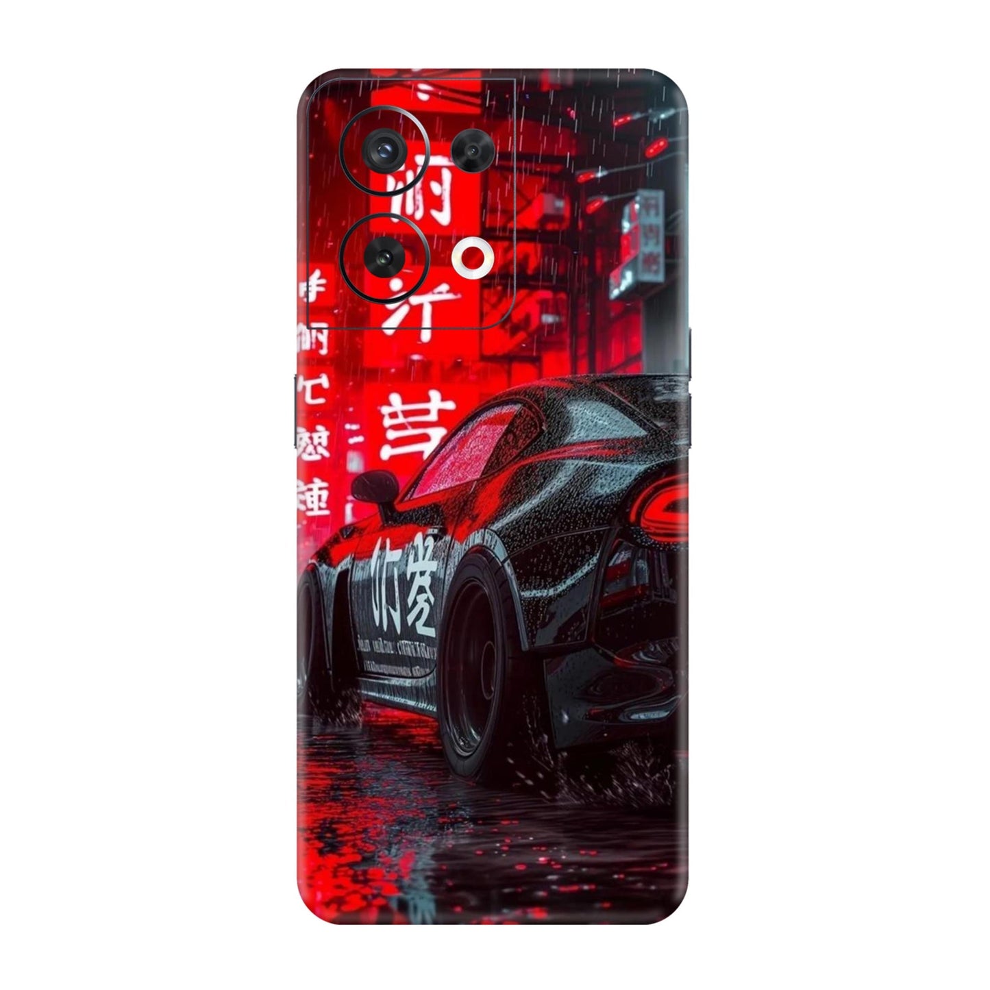 Neon Drift Phantom Mobile Skin For Oppo Reno 8 5g