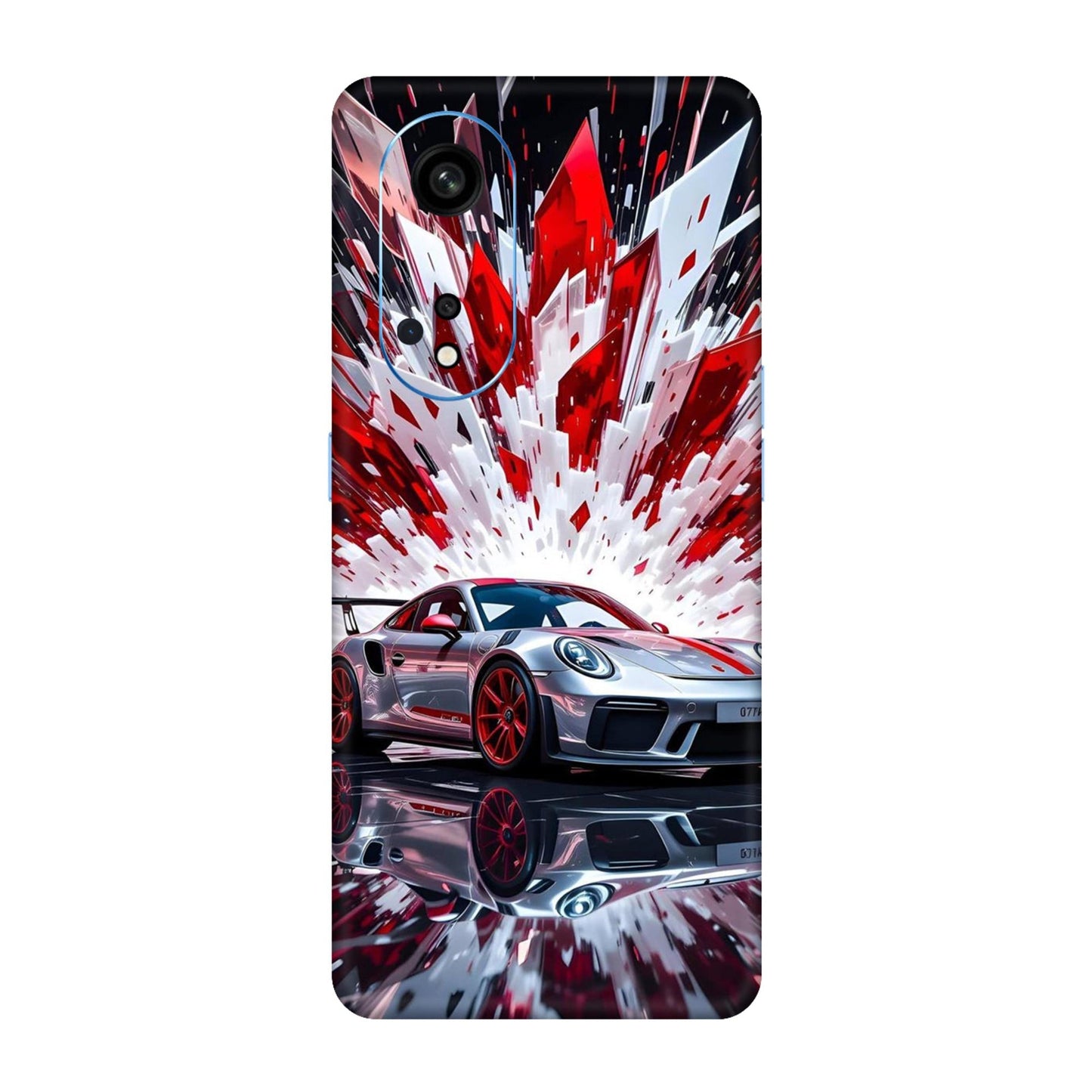 Crystal Burst GT3 Mobile Skin For Oppo Reno 8t 5g