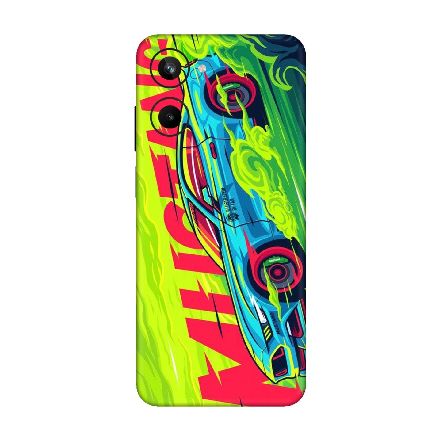 Neon Venom Drift Mobile Skin For Realme 10 Pro 5g