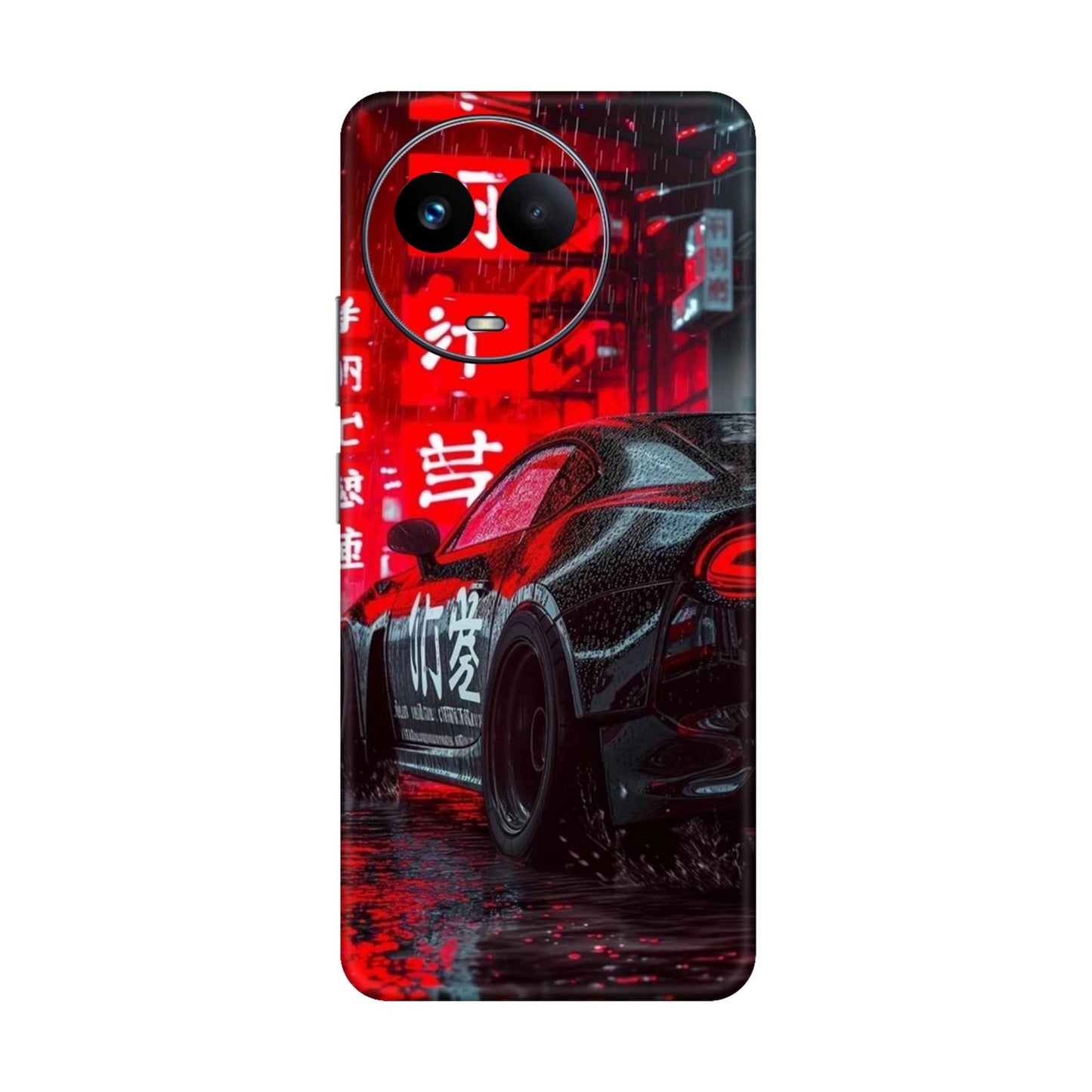 Neon Drift Phantom Mobile Skin For Realme 11x 5g