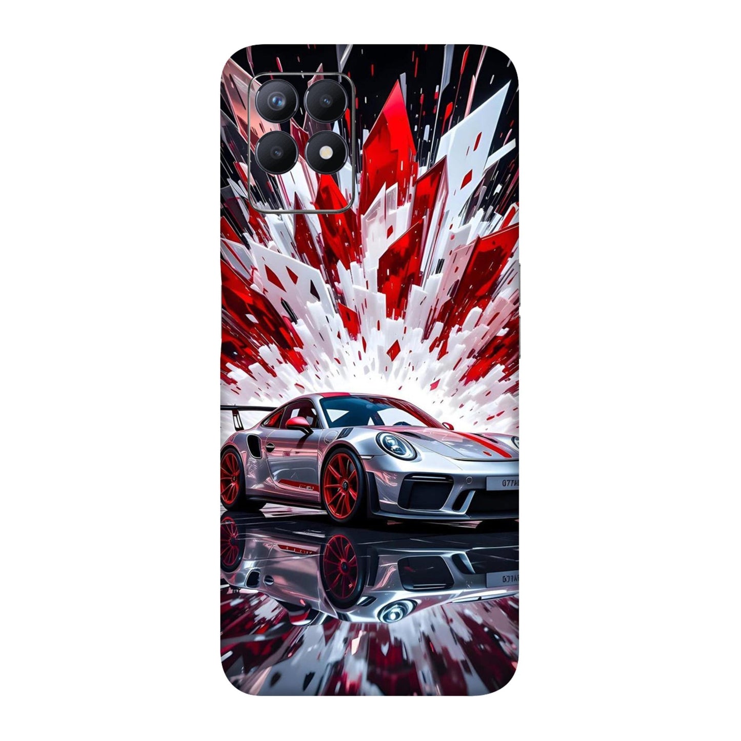 Crystal Burst GT3 Mobile Skin For Realme 8i