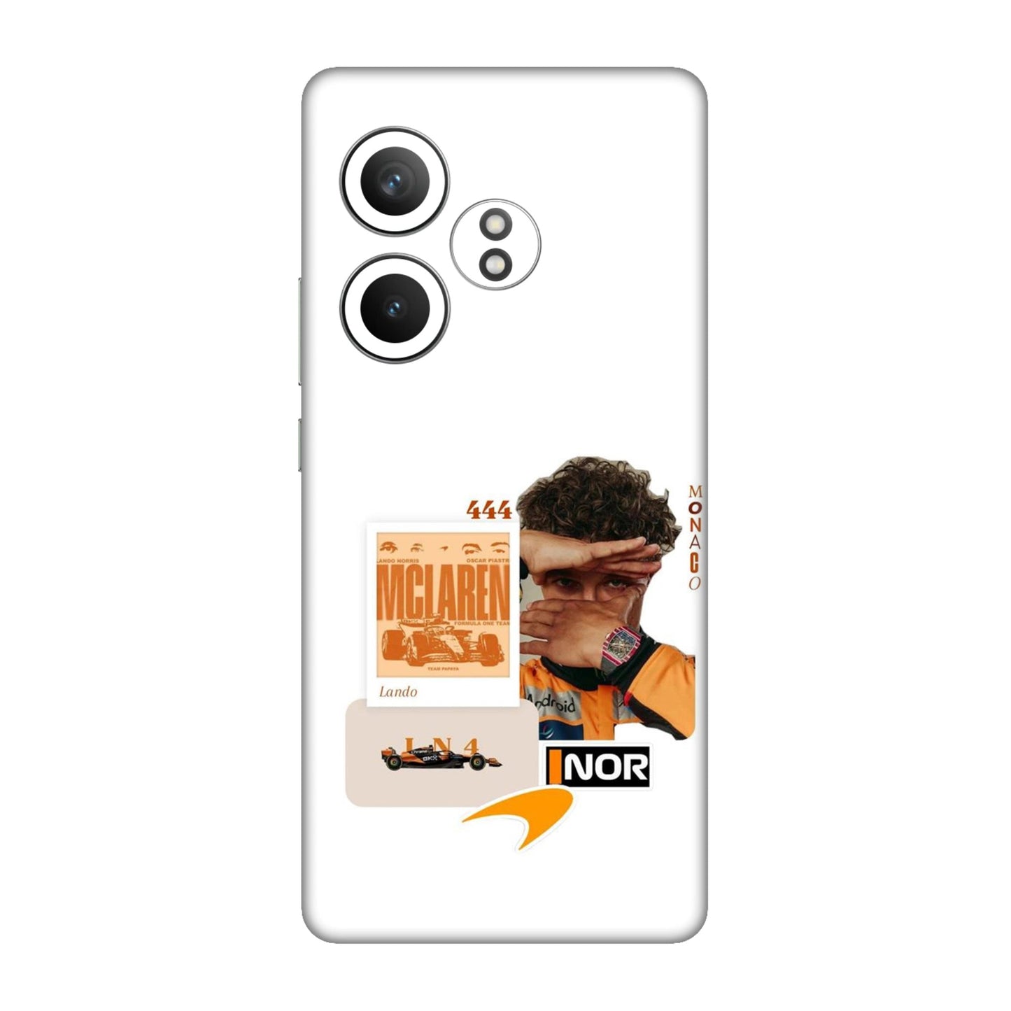 NOR Monaco Pulse 4 Mobile Skin For Realme GT 6T 5g
