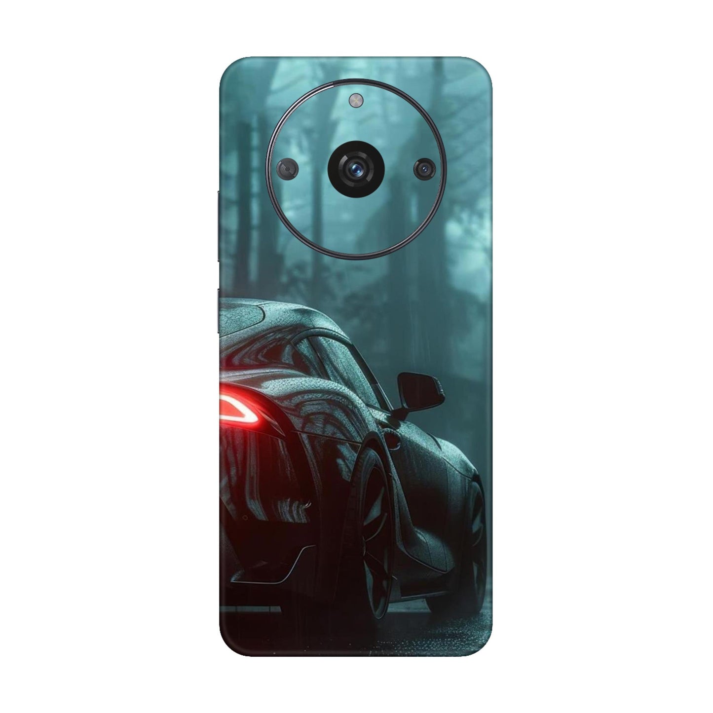 Toyota Supra GR Black Edition Rain Forest Mobile Skin For Realme Narzo 60 5g