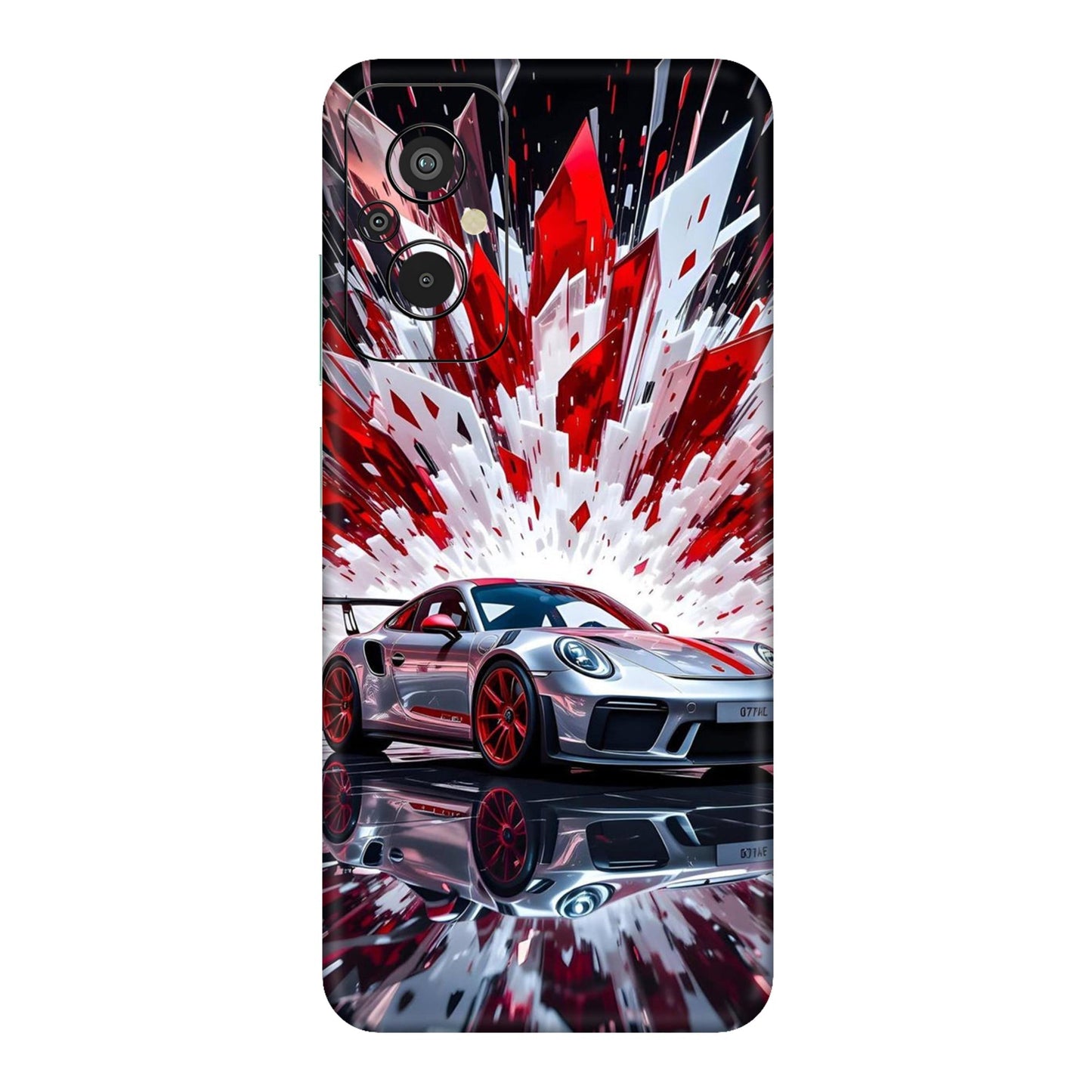 Crystal Burst GT3 Mobile Skin For Redmi 11 Prime