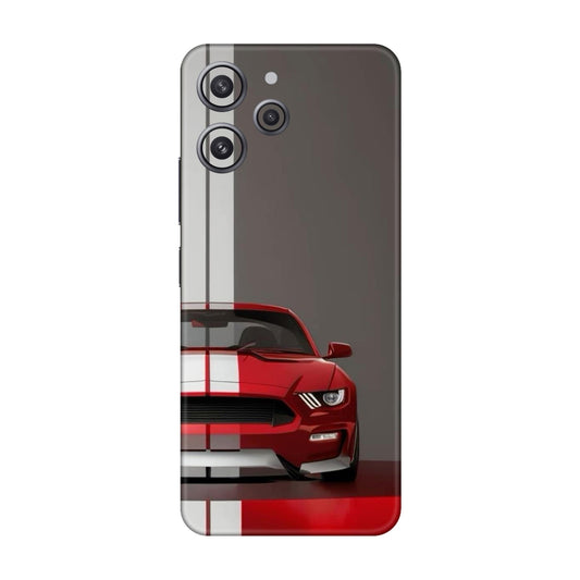 Mustang GT Racing Stripe Mobile Skin For Redmi 12 4G