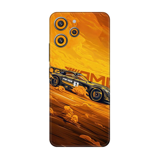 AMG Nitro Drift Mobile Skin For Redmi 12 4G