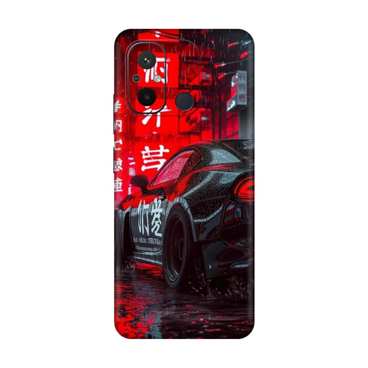 Neon Drift Phantom Mobile Skin For Redmi 12C