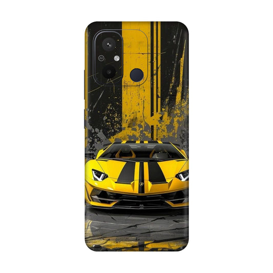 Aventador Hazard Mobile Skin For Redmi 12C
