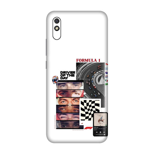 Grid Anthem Eyes & Flags Mobile Skin For Redmi 9A