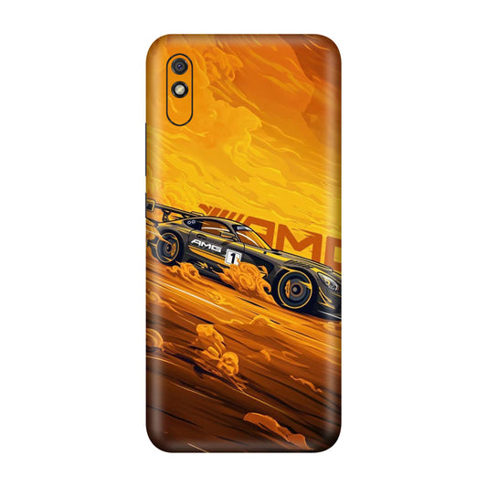 AMG Nitro Drift Mobile Skin For Redmi 9A