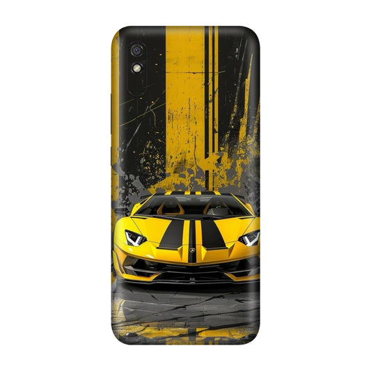 Aventador Hazard Mobile Skin For Redmi 9A