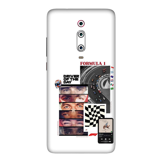 Grid Anthem Eyes & Flags Mobile Skin For Redmi K20