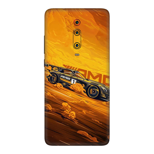 AMG Nitro Drift Mobile Skin For Redmi K20