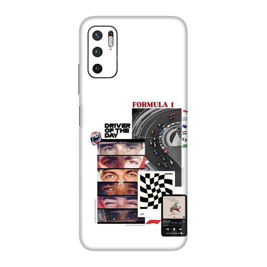 Grid Anthem Eyes & Flags Mobile Skin For Redmi Note 10T 5g