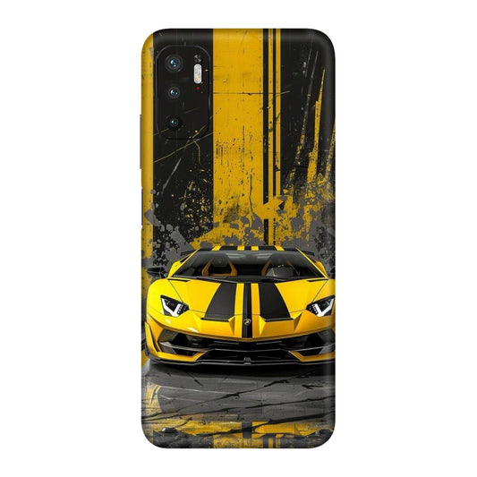 Aventador Hazard Mobile Skin For Redmi Note 10T 5g
